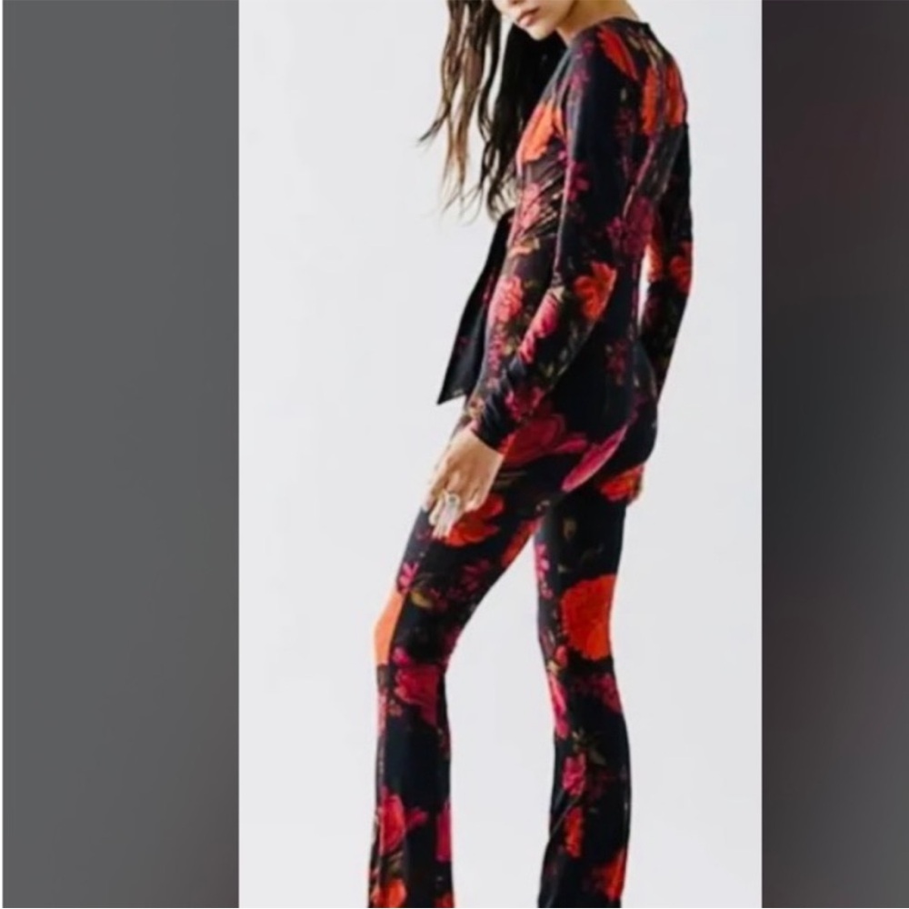 NWT Free People Flora Printed Catsuit Size Small Retail $198
